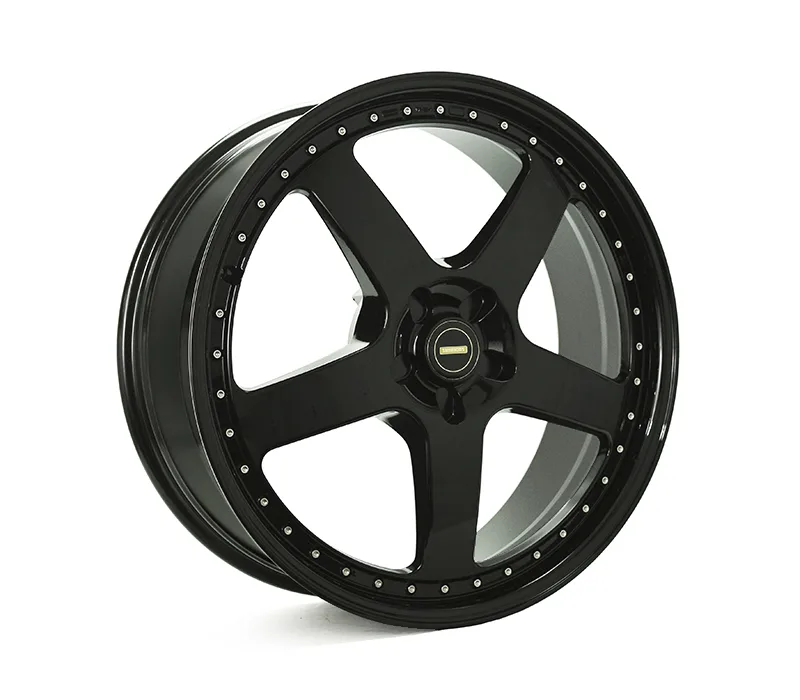 SIMMONS WHEELS  22X8.5 22X9.5 SIMMONS FR-1 FULL GLOSS BLACK  FULL GLOSS BLACK