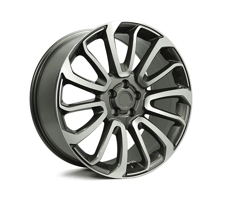 STYLE BY RR  22X10 1195 AUTOBIOGRAPHY GUNMETAL  MACHINED FACE GUNMETAL
