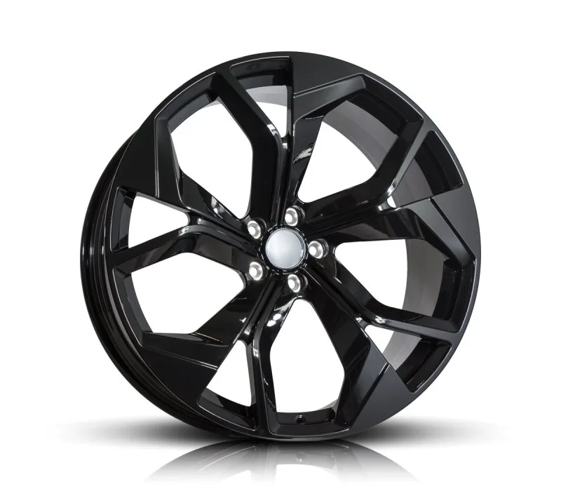 SC RACING WHEELS  22X9.5 SC RACING F9602 FULL GLOSS BLACK  FULL GLOSS BLACK