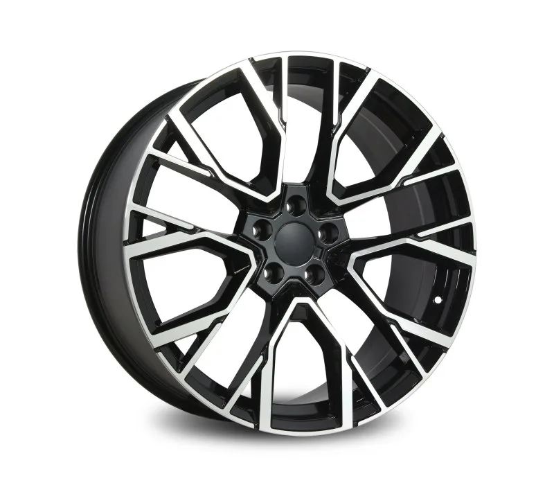 STYLE BY BM  22X9.5 22X10.5 STYLE 1395 BLACK POLISHED  BLACK POLISHED
