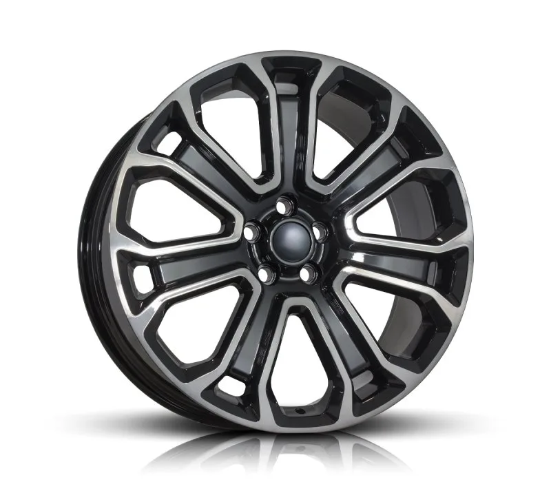 STYLE BY RR  22X9.5 STYLE 5934F BLACK WITH GREY TINT  BLACK WITH GREY TINT